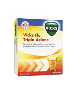 Vicks flu tripla a*os polv10bs