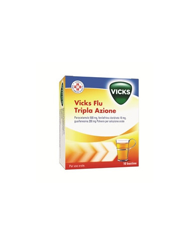 VICKS FLU TRIPLA A*OS POLV10BS