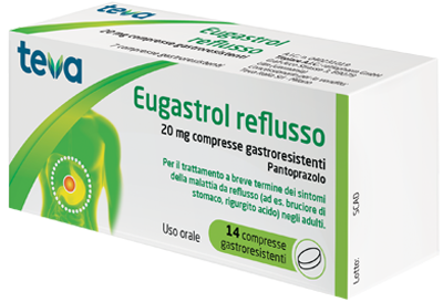 Eugastrol reflusso*14cpr 20mg