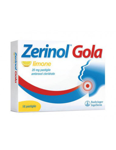 ZERINOL GOLA LIMO*18PAST 20MG