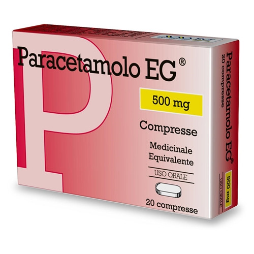 Paracetamolo eg 500mg 20 compresse