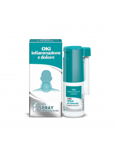 Oki gola spray per infiammazione e dolore 0,16% 15ml