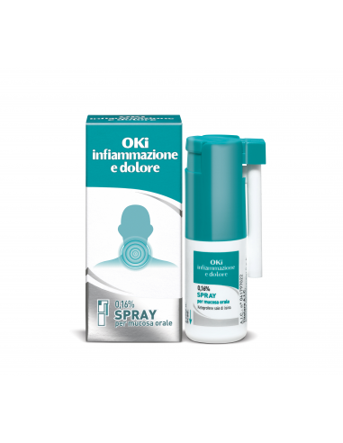 OKI INFIAMMAZIONE E DOLORE SPRAY 15ML 0,16%