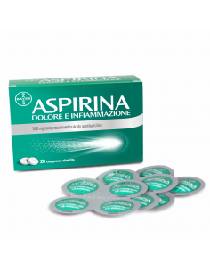 Aspirina dolore inf*20 compresse500mg | Clubfarma