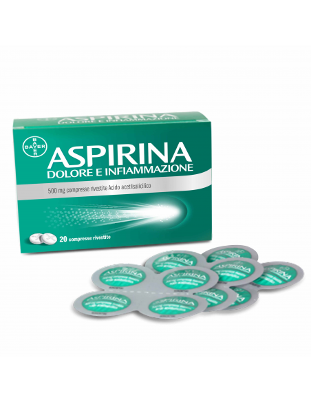 Aspirina dolore inf*20 compresse500mg