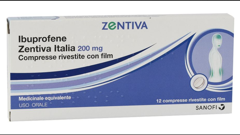 Image of Ibuprofene zent it*12cpr 200mg cod085