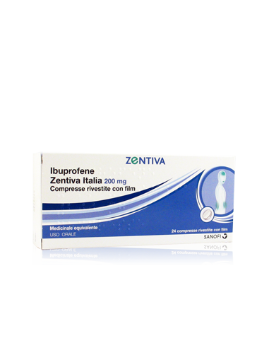 Ibuprofene zent it*24cpr 200mg