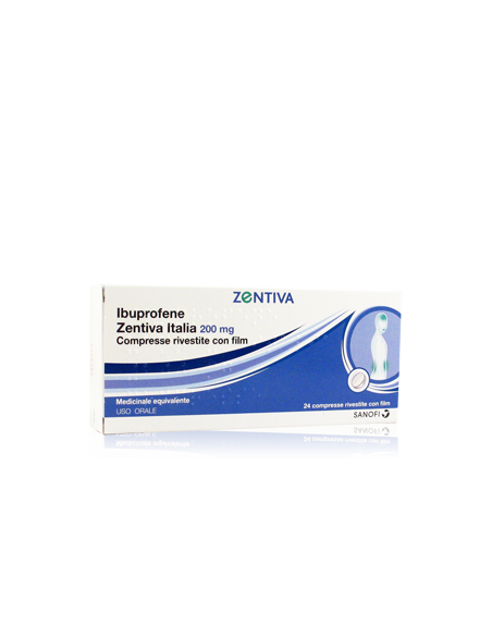 Ibuprofene zent it*24 compresse 200mg