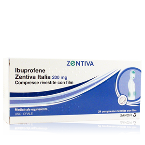 Image of Ibuprofene zent it*24cpr 200mg cod085