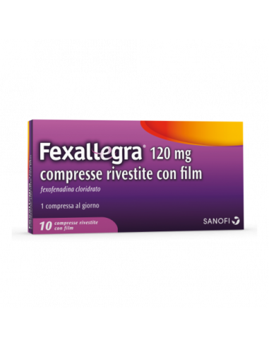 FEXALLEGRA*10CPR RIV 120MG
