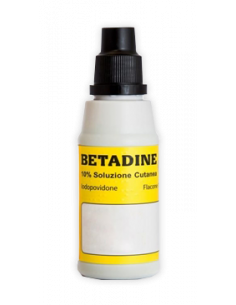 Betadine soluzione cutanea ferite e piaghe 125ml 10%