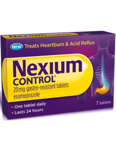 Nexium control*7cpr gastr 20mg