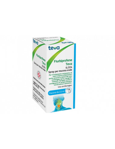 FLURBIPROFENE TE*OS SPRAY 15ML