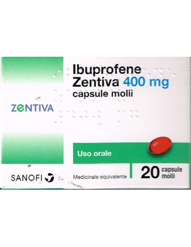 Ibuprofene zen*20cps 400mg