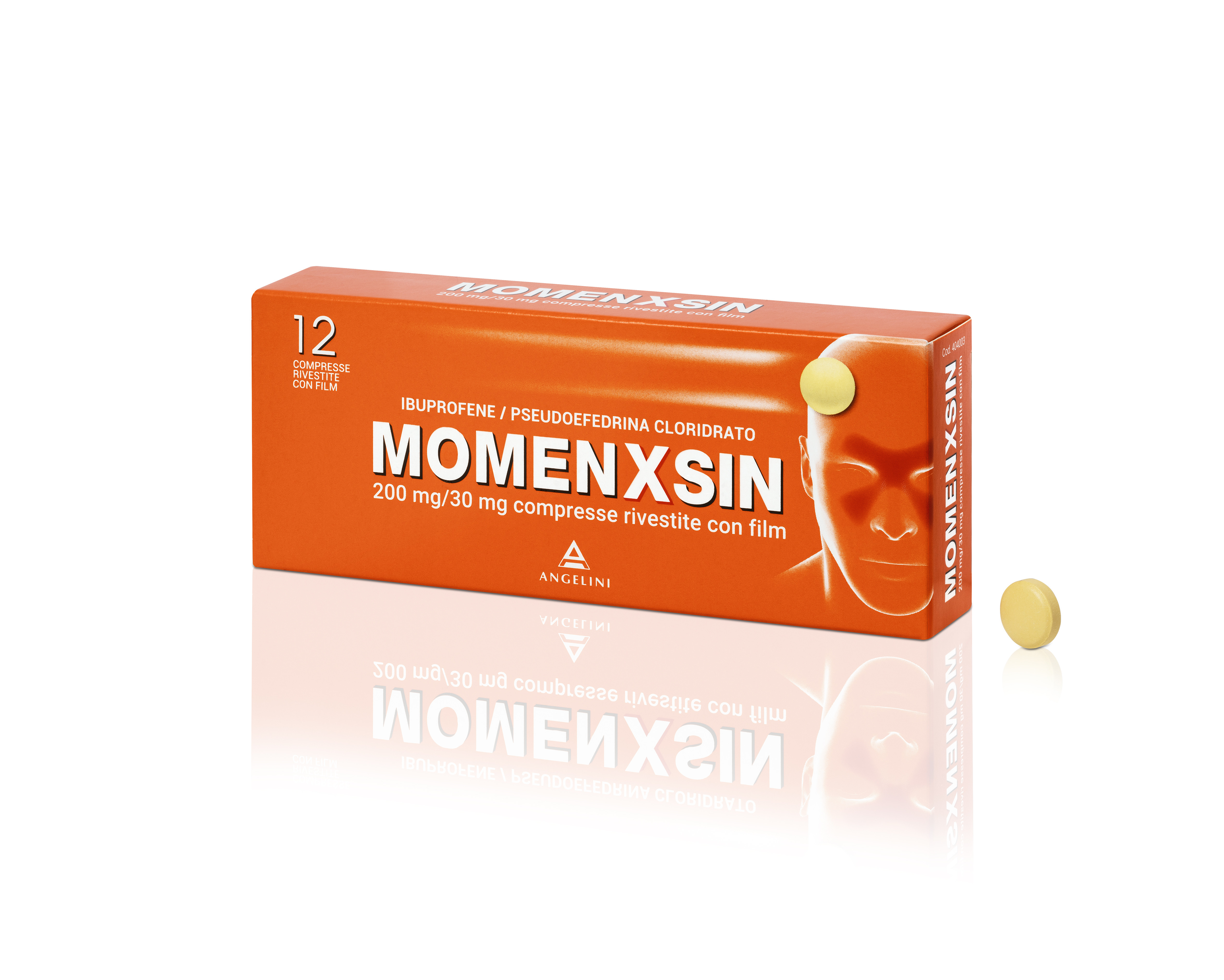 Momenxsin 12 compresse 200mg + 30mg