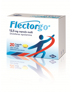 Flectorgo 20 capsule molli diclofenac da 12,5mg