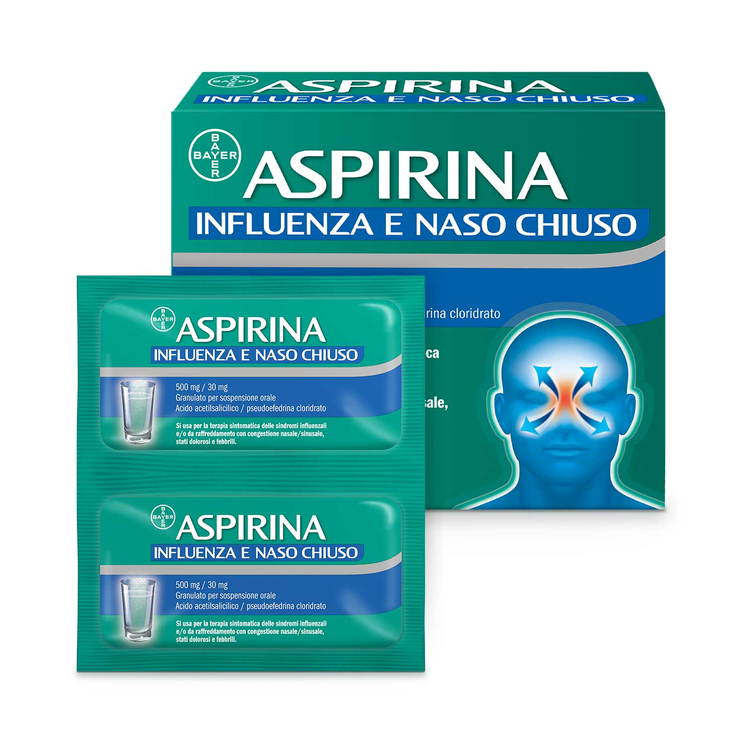 Image of Aspirina influenza naso ch*20b cod085