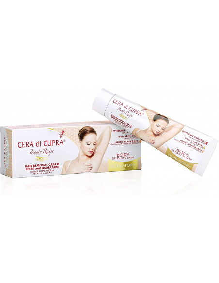 Cera di cupra crema depilatoria ascelle bikini 100 ml