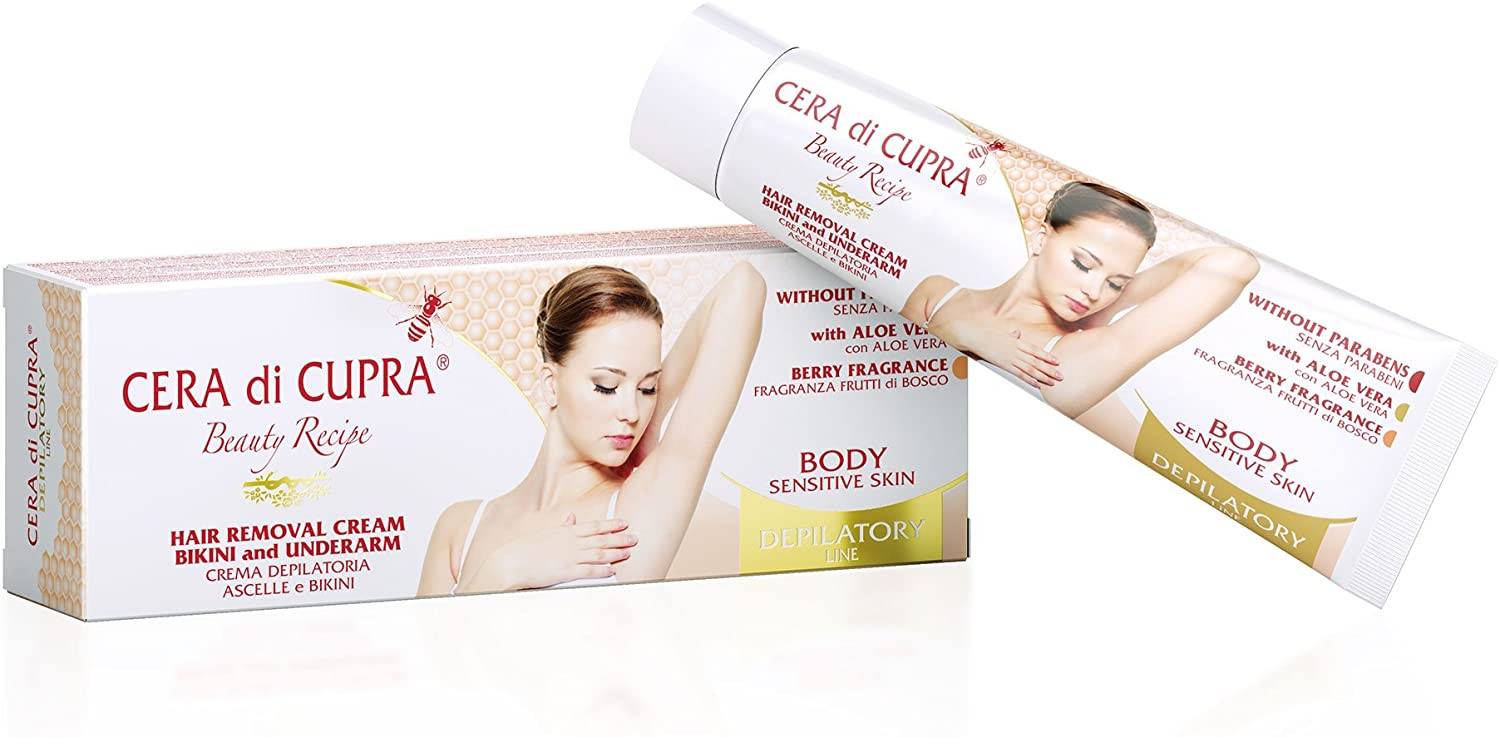 Cera di cupra crema depilatoria ascelle bikini 100 ml