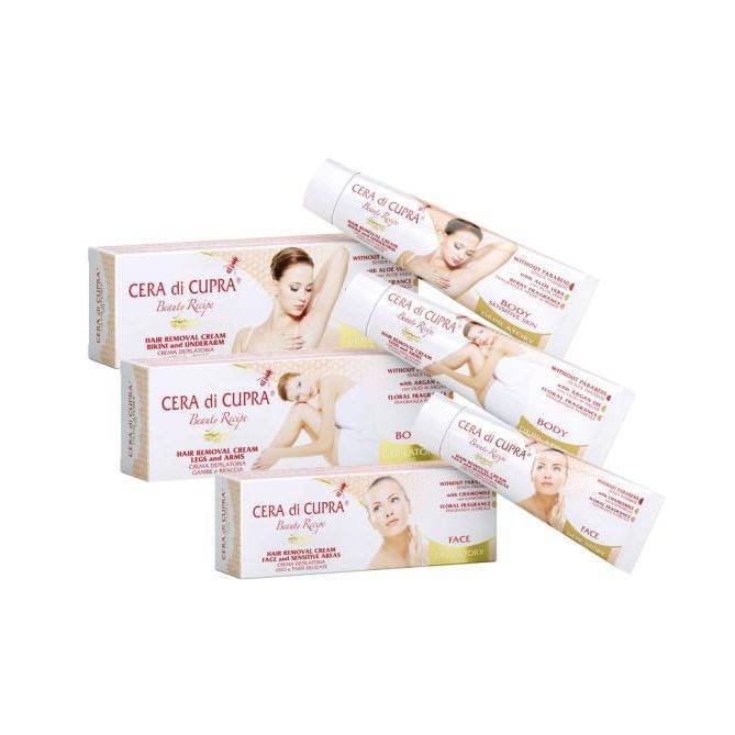 Cera di cupra crema depilatoria gambe braccia 100ml