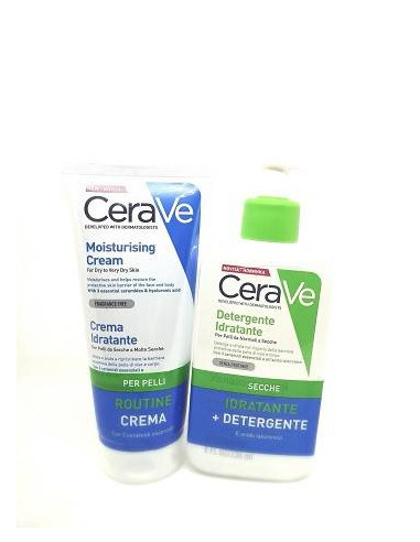 CERAVE SLEEVER CREMA IDRATANTE 177ML + DETERGENTE 236ML