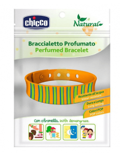 Chicco bracciale in silicone profumato
