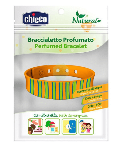 Chicco bracciale profumato alla citronella in silicone