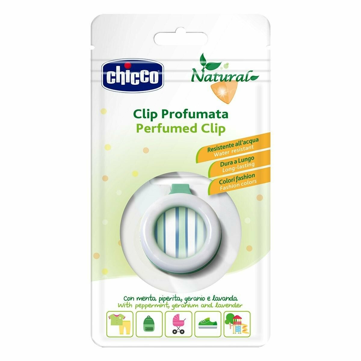 Chicco antizanzara clip profumata
