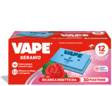 Vape ricarica piastrine 30 pezzi geranio