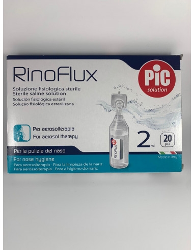 Rinoflux soluzione fisiologica 20fiale 2ml