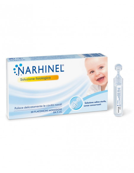 Narhinel soluzione fisiologica 20 flaconi 5ml