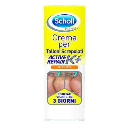 Scholl crema per talloni screpolati active repair k+