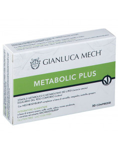 Gianluca mech tisanoreica metabolic plus 30 compresse