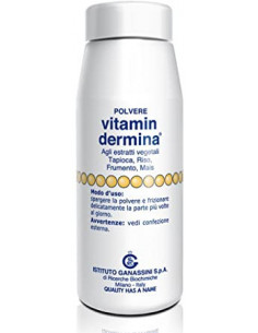 Vitamin dermina polvere agli estratti vegetali