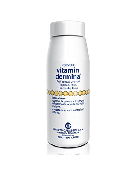 Vitamin dermina polvere agli estratti vegetali
