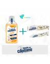 Pasta del capitano collutorio zenzero 400ml + dentifricio curcuma & propoli