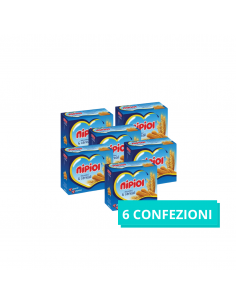 Nipiol biscottini 6 cereali 800g - 6 confezioni