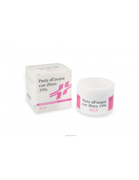 Sella pasta all'acqua con zinco 25% 100ml