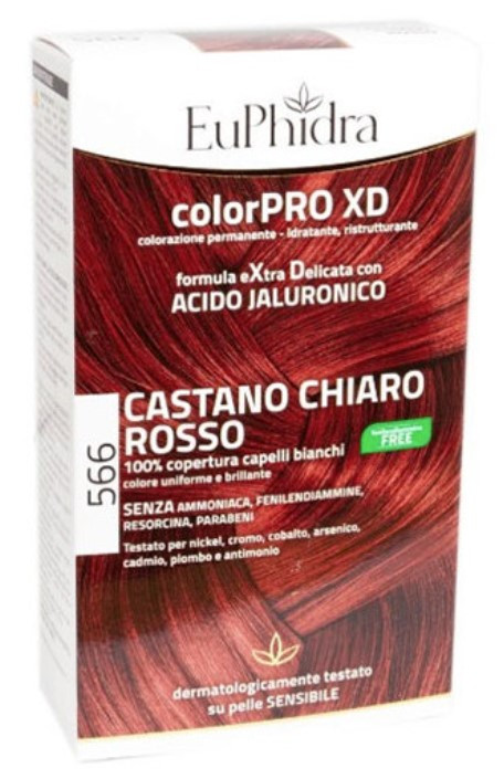 Euphidra colorpro xd 566 castano chiaro rosso 50ml