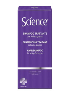 Science shampoo trattamento forfora grassa 200ml