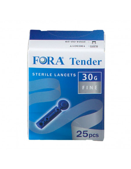 Meter fora tender lancette pungiditto microfine 30g 25pezzi