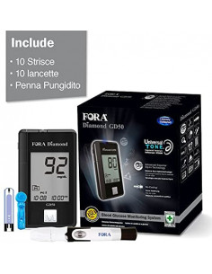 Meter fora diamond gd50 glucometro