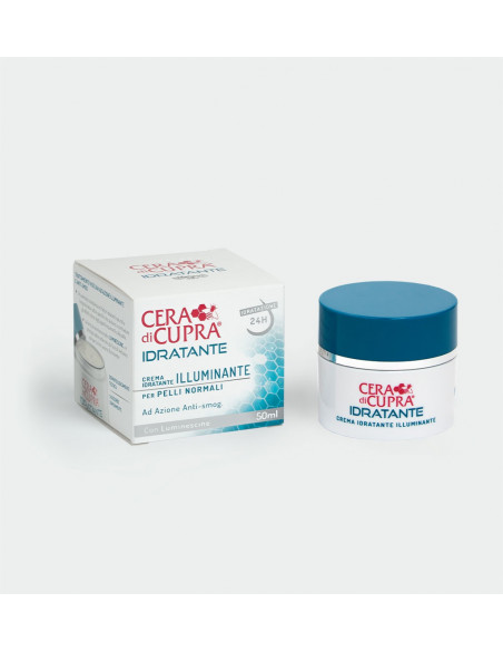 Cera di cupra crema idratante illuminante pelli normali 50ml