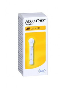 Roche accu-chek softclix 25lancette pungidito
