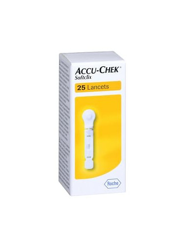 Roche accu-chek softclix 25lancette pungidito