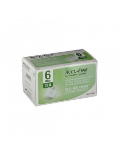 Roche accu-fine ago penna per insulina gauge32x6mm 100pezzi