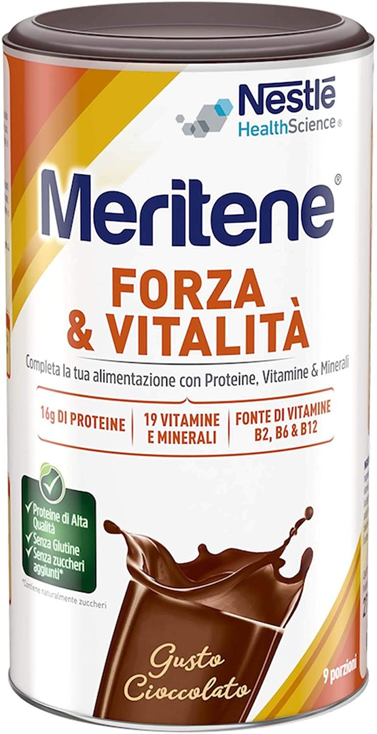 Meritene forza e vitalita' cioccolato 270g