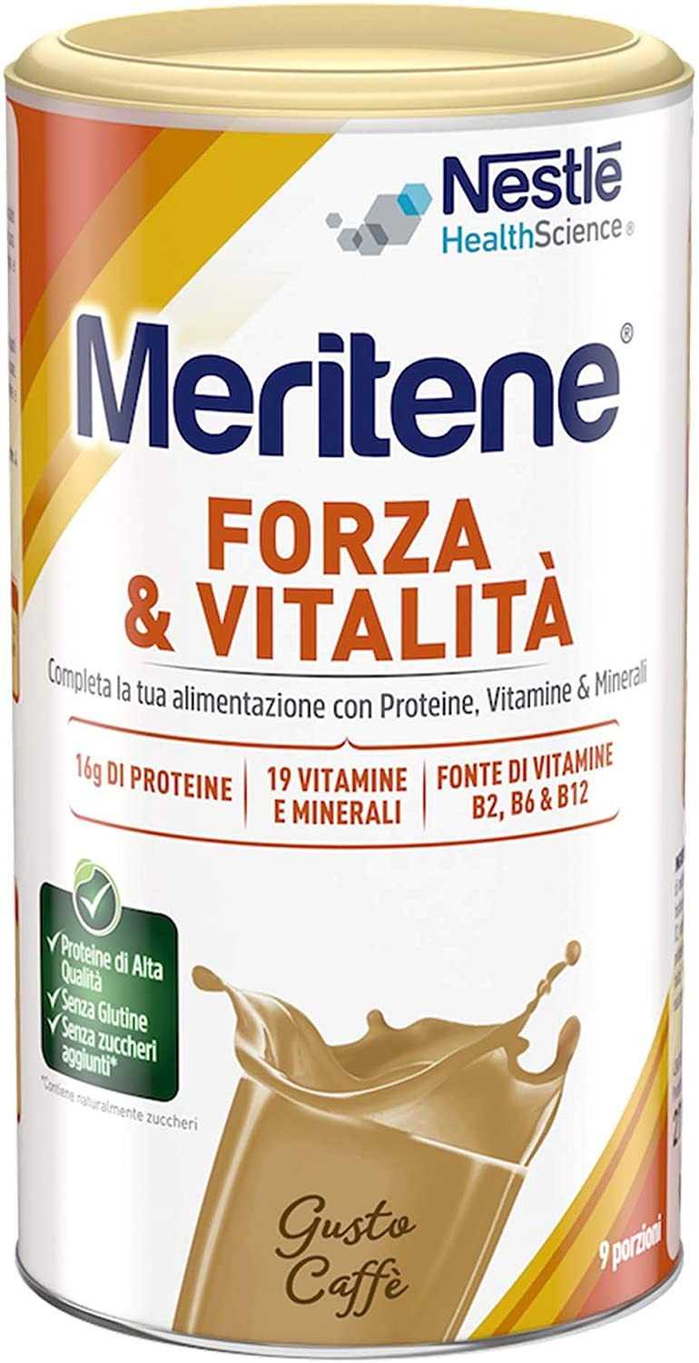 Nestle' it.spa (healthcare nu.) meritene forza e vitalita' caffe' 270g alimento arricchito