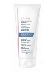 Ducray ictyane crema emolliente nutritiva 200ml