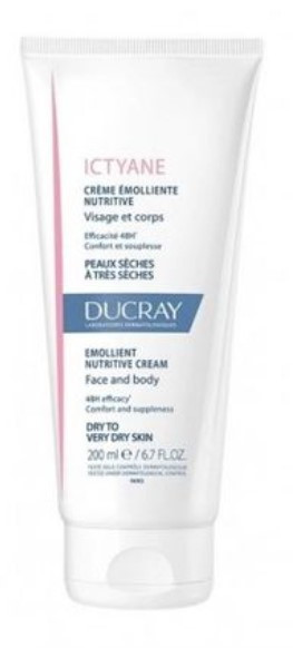 Ducray ictyane crema emolliente nutritiva 200ml